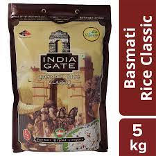 [MO-MURIZINDGAT5KG] riz india gate classic 5kg