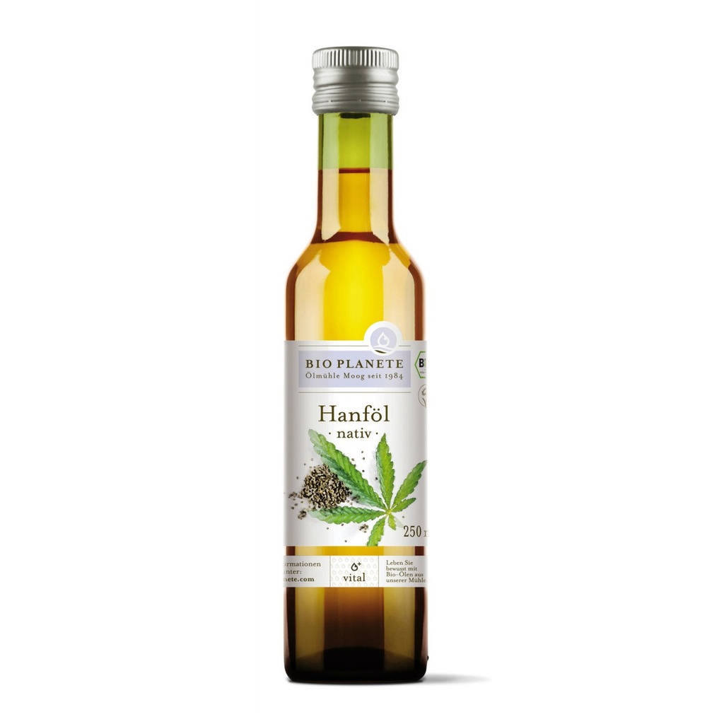 huile vierge de chanvre bio 250ml