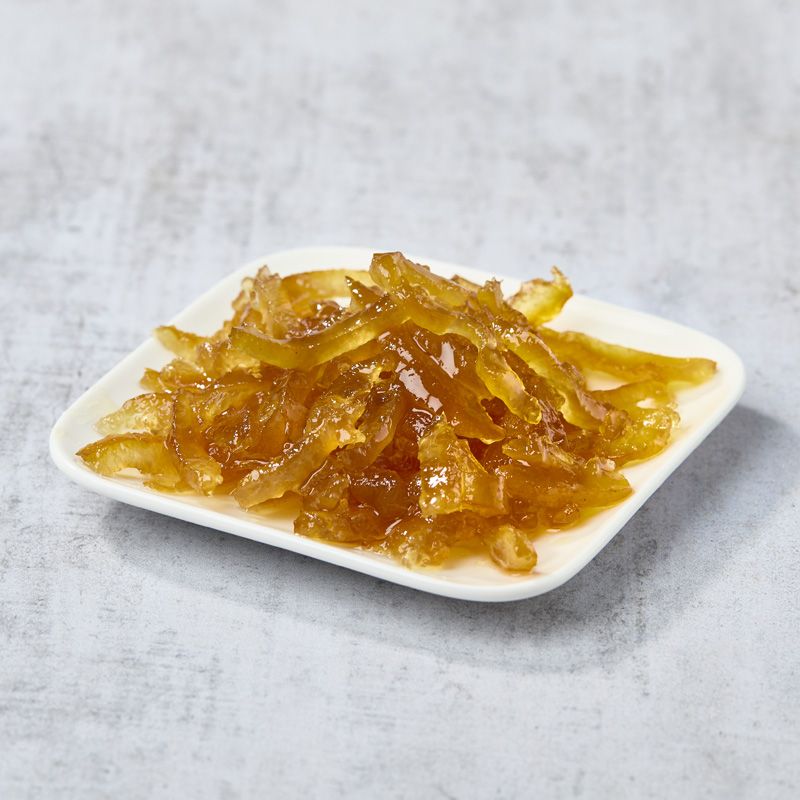 zestes de yuzu confits au sirop 1kg