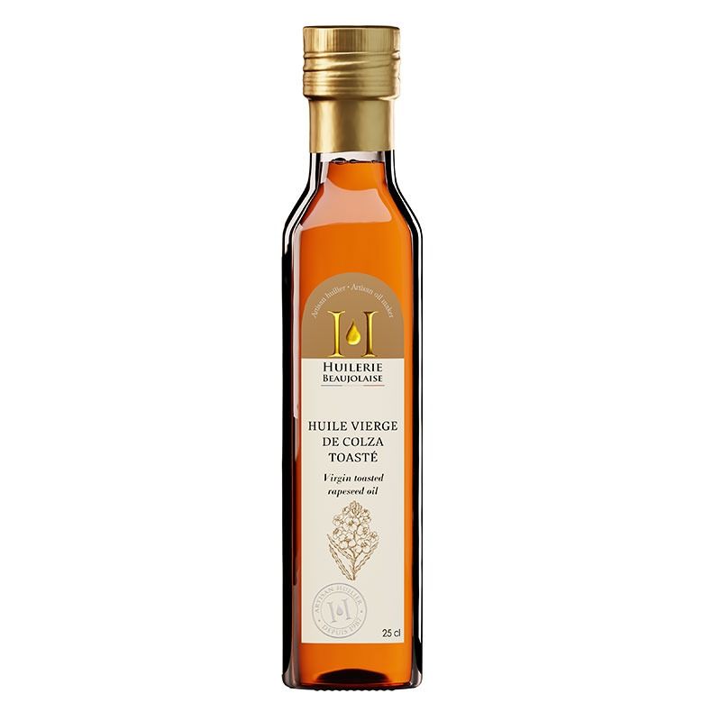 huile vierge de colza grillé 25cl HB