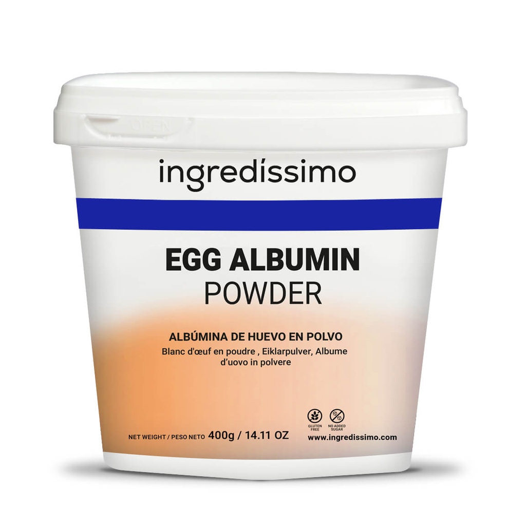 albumine (blanc d'oeuf) en poudre 400g Ingredissimo