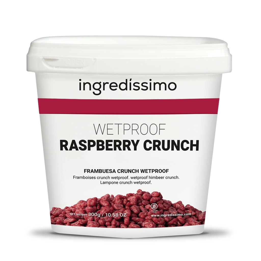 crispy framboise (2-10mm) 125g Ingredissimo