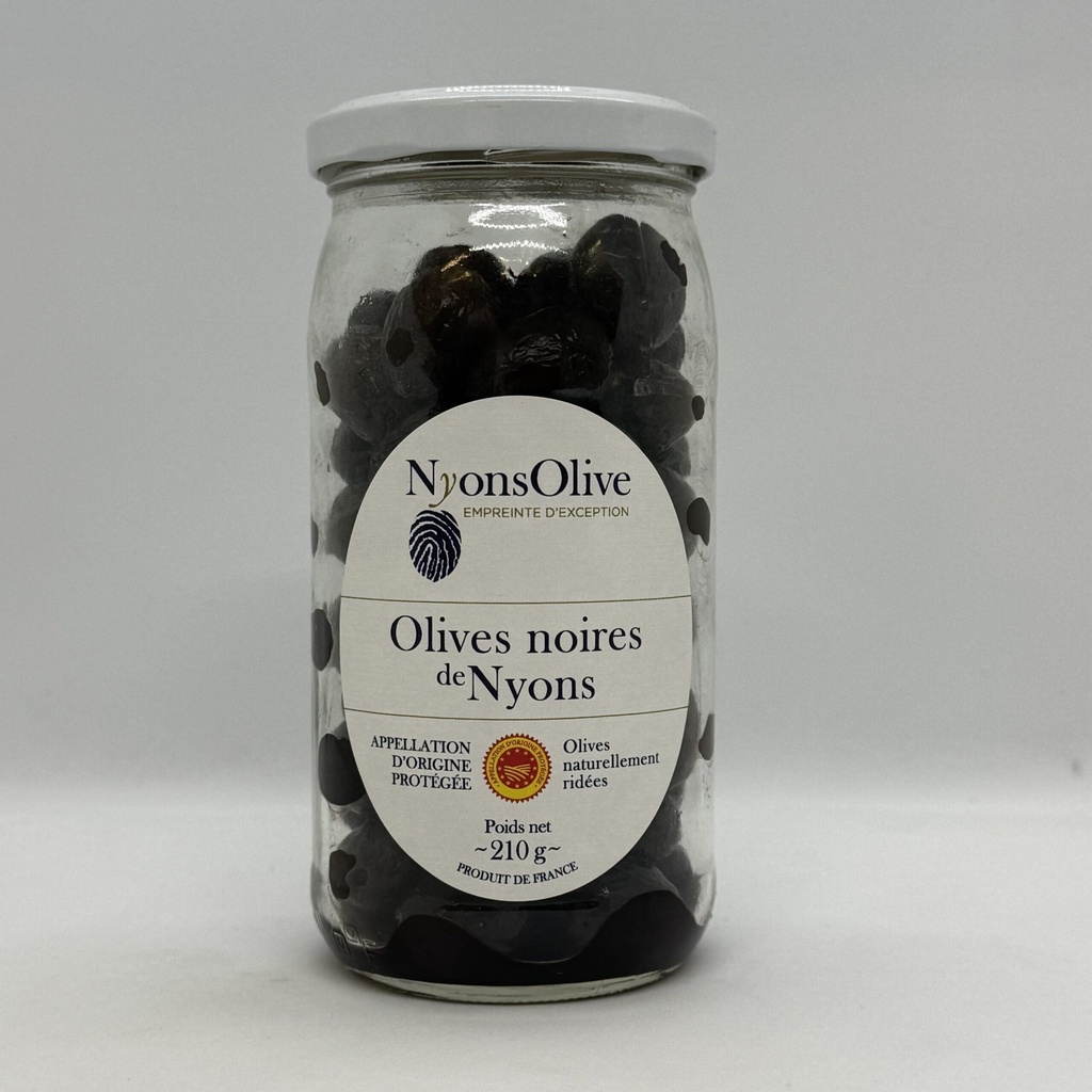 olives noires de Nyons AOP 210g