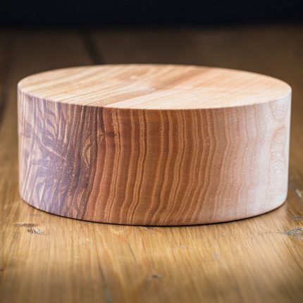 bloc droit en Noyer ou Frêne Ø15 - H7cm