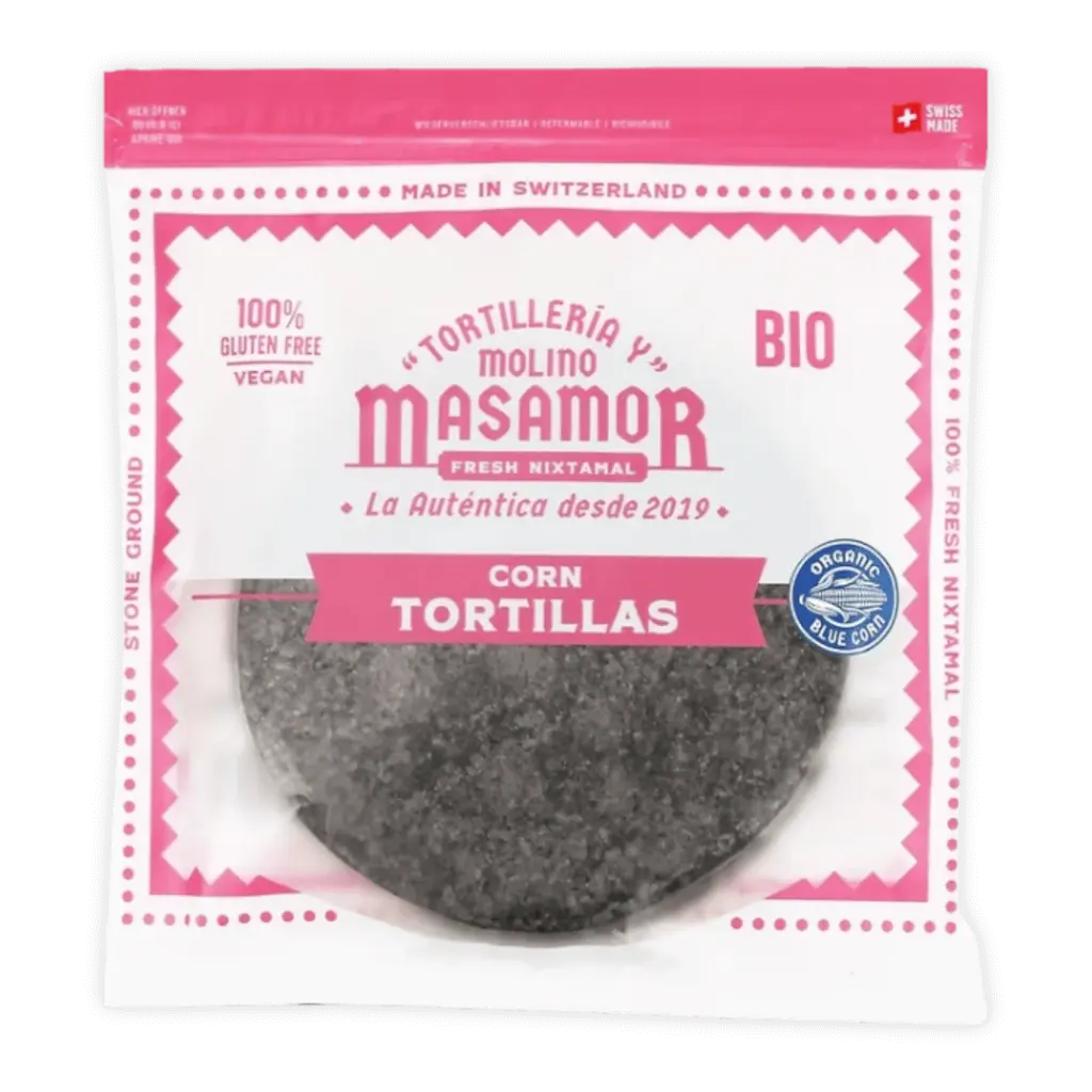 tortilla de mais violette 14cm 500g