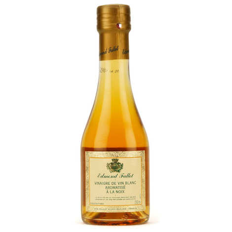 vinaigre de vin blanc aromatisé à la noix 250ml
