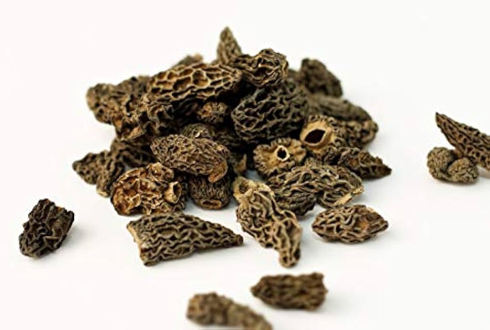 morilles spéciales séchées sans queue 3-5cm 1kg