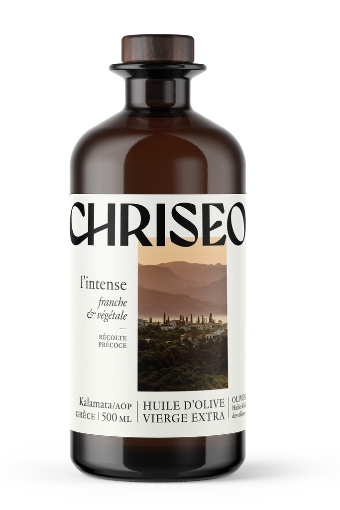 huile d'olive extra vierge Intense AOP 500ml Chriseo