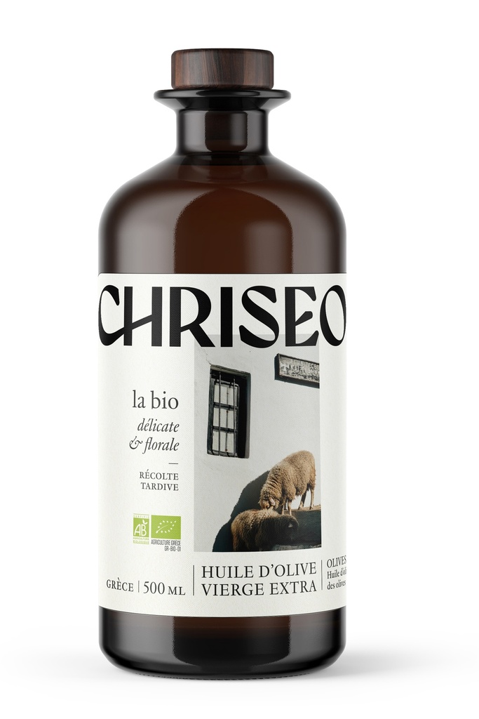 huile d'olive extra vierge BIO 500ml Chriseo