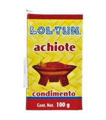 achiote en pâte (annatto paste)100g