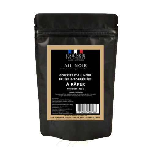 ail noir gousse torréfiée à râper 100g