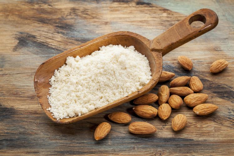 amandes blanches moulues 1kg