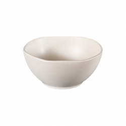 cassolette porcelaine blanche ondulée Ø9.5xH5CM - 150ml