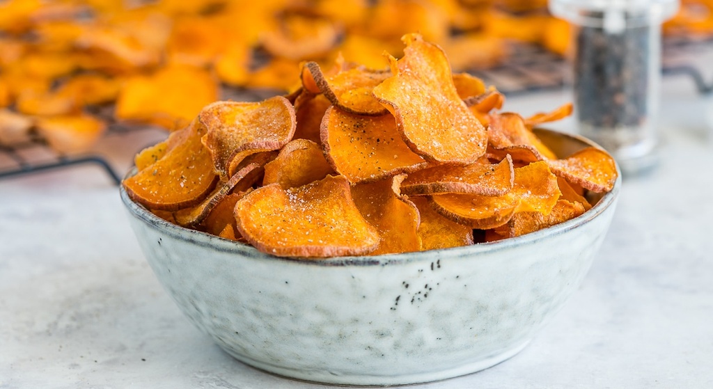 chips bio pétale patate douce 70g Croustisud