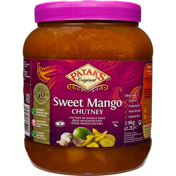 chutney de mangue doux 2.9kg