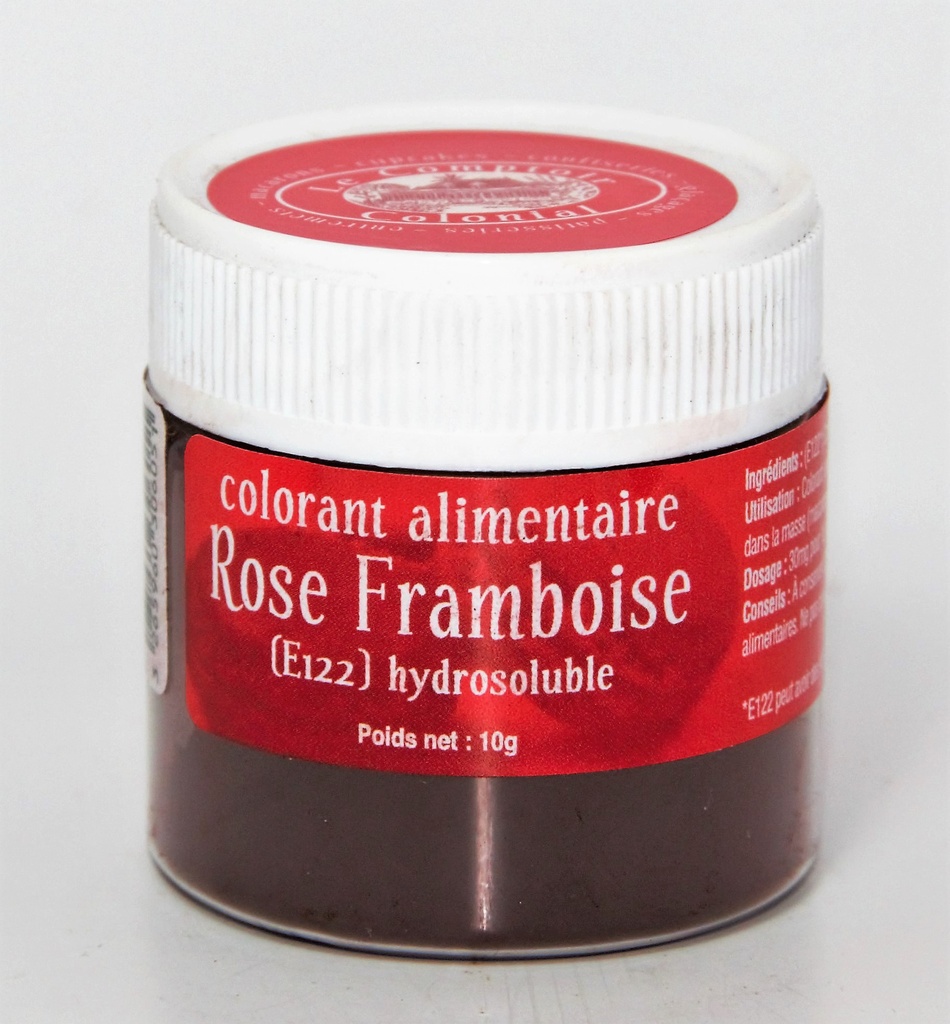colorant hydrosoluble rose framboise 10g