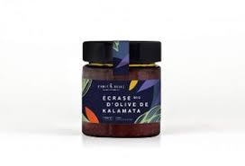 écrasé d'olive de Kalamata 220g