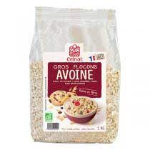 flocons d'avoine fin bio 500g
