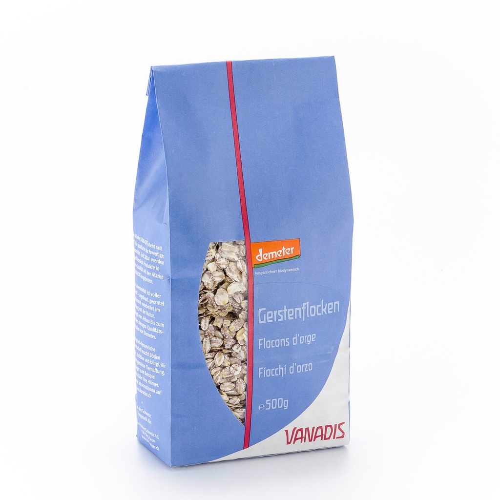 flocons d'orge bio 500g