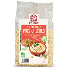 flocons de pois chiche bio 350g