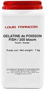 gélatine de poisson en poudre 1kg