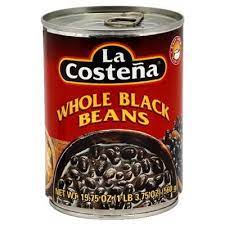 haricots noirs entiers 560g La Costena