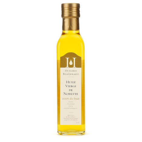 huile vierge de noisette toastée 25cl HB