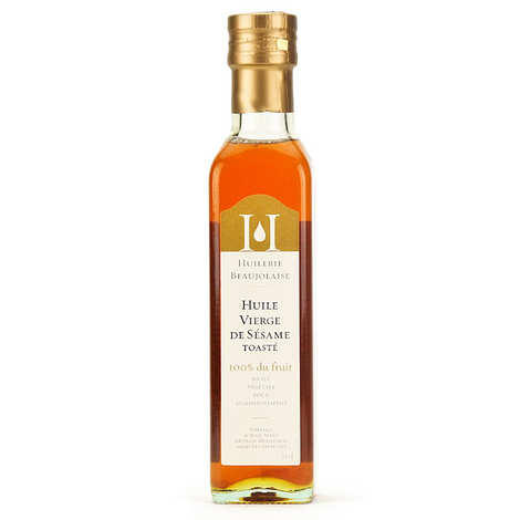 huile vierge de sésame toasté bio 25cl HB