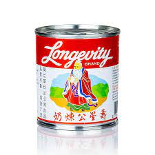 lait concentré sucré 397g Longevity