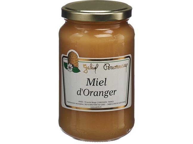 miel de fleur d'oranger bio 500g
