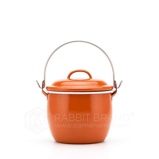 mini cocotte émaillé a/anse 12cm