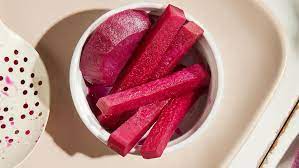 navets rouges en saumure 600g