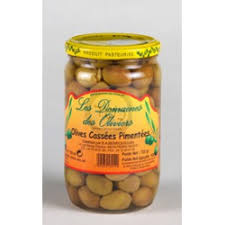 olives vertes cassées piment 720ml