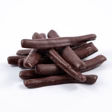 orangette enrobées de chocolat noir 63% bio