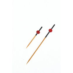 pic perle ronde rouge 9cm (100pc)
