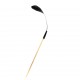 pic plume noir 9cm (100pc)