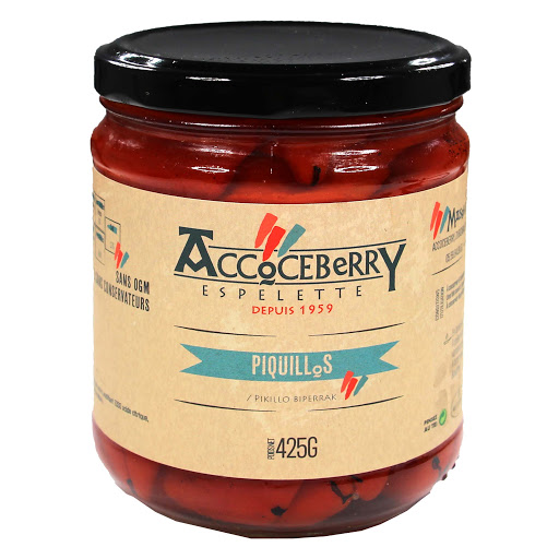 piquillos entiers 425g Accoceberry