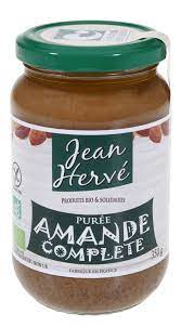 purée d'amande complète bio 700g JH