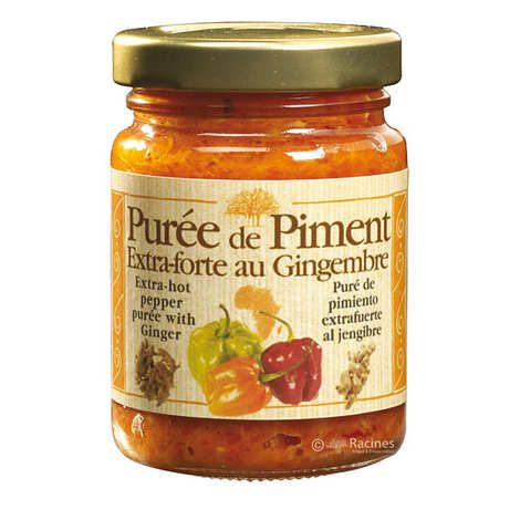 purée de piment extra forte au gingembre 100g