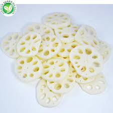 racine de lotus en tranche surgelée 500g