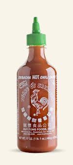 sauce piment forte Sriracha 490g