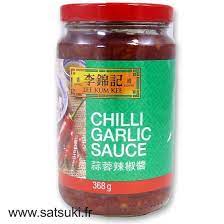 sauce piment à l'ail 368g LKK