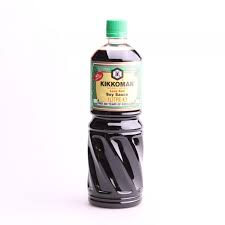sauce soja a/peu de sel 1L Kikkoman