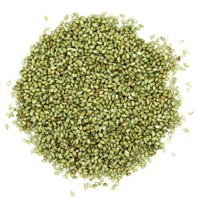 sésame torréfié au wasabi 1kg