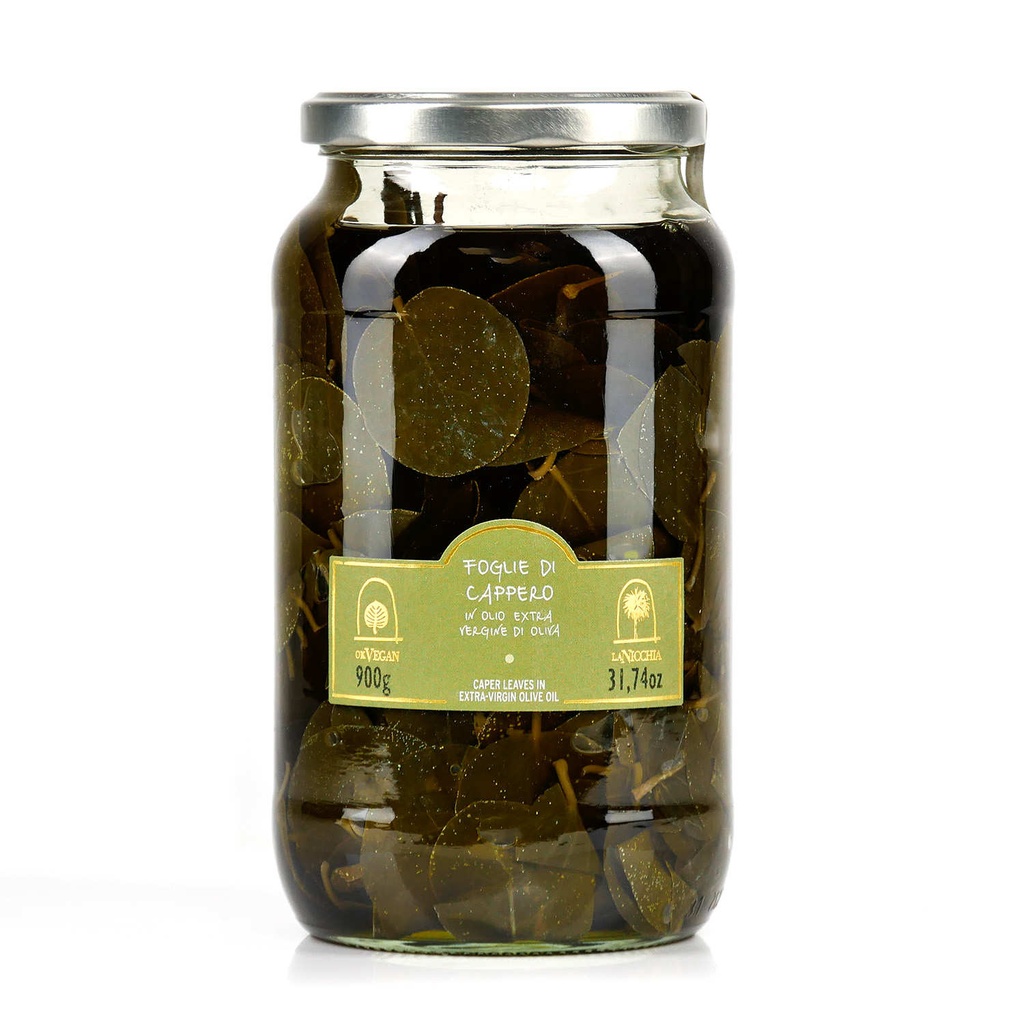 feuilles de câpres à l'huile d'olive 900g