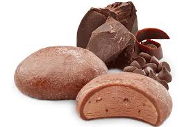 mochi glacé triple chocolat (6 pièces)