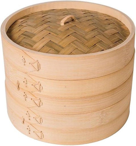 [MO-NAETUBAM30CM] étuveur bambou 3pces 12" (30cm)