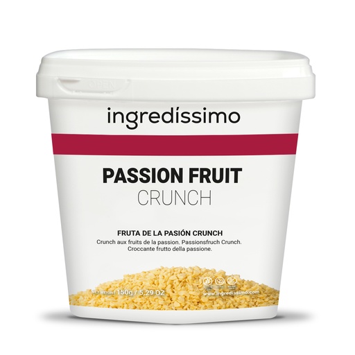 [MO-SGCRISPASSION150] crispy fruit de la passion 2-5mm 150g