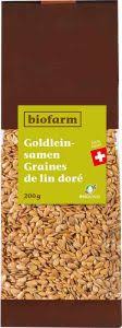 [MO-BPGRALINDOR500] graines de lin doré bio 500g Biofarm