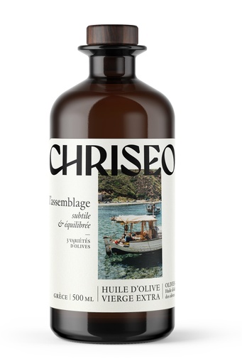 [MO-COHUIOLIASS500] huile d'olive extra vierge Assemblage 500ml Chriseo